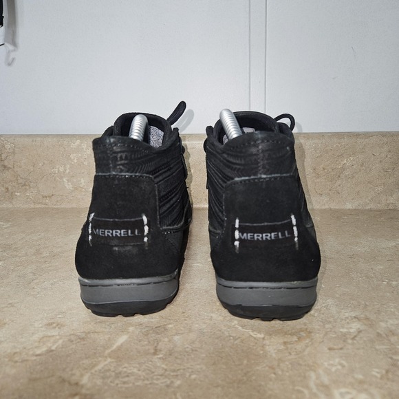 Merrell Boots Womens Size 8.5 Black Lace Up Chukka Ankle M Select GRIP J42504 - Picture 4 of 8